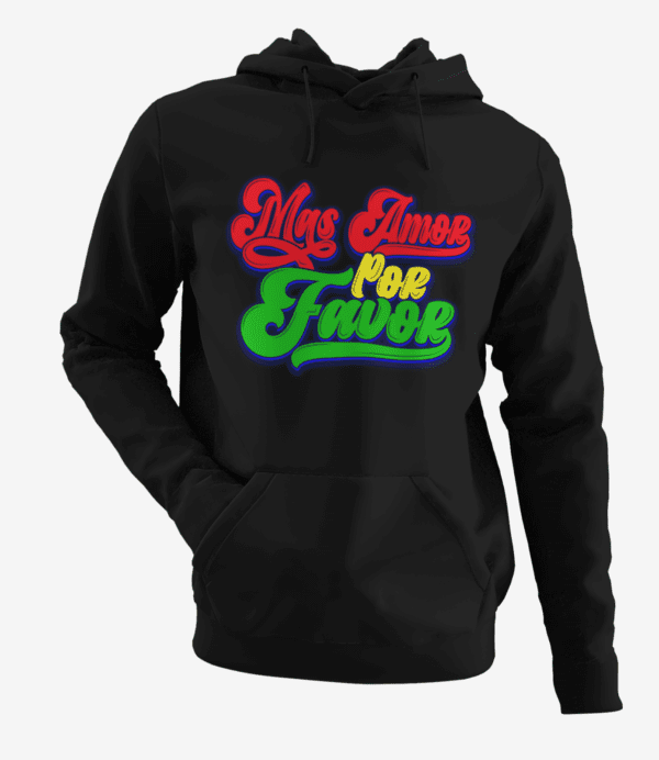 A black hoodie with the words " lilys times for ladies ".