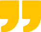 Yellow quotation marks on black background