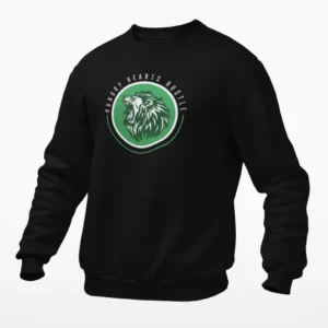 HX3 Casual Embroidered Crew Neck Sweater
