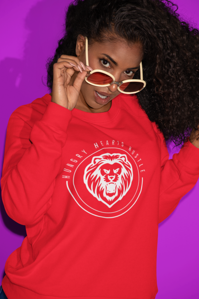 Women Casual Embroidered Crewneck Sweatshirt - Image 4