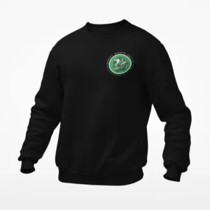 Embroidered Crew Neck Sweater